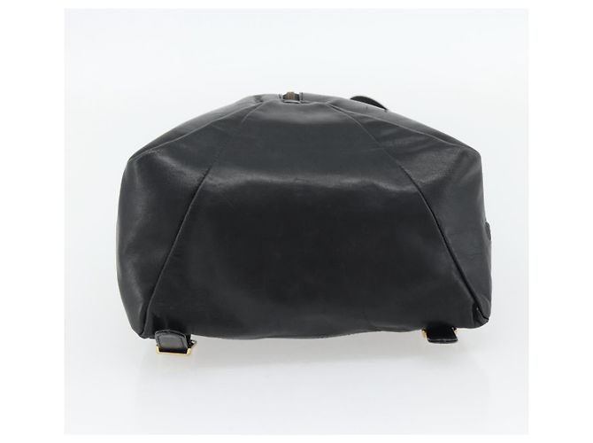Gianni Versace Rucksack Leder Schwarz Gold - Ansicht 11