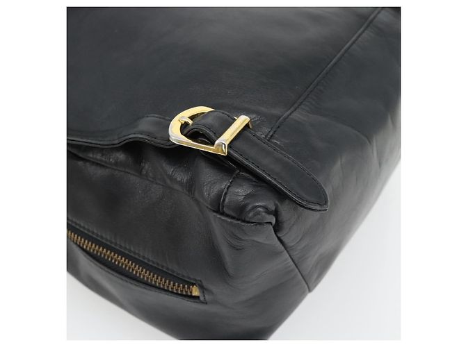 Gianni Versace Rucksack Leder Schwarz Gold - Ansicht 15