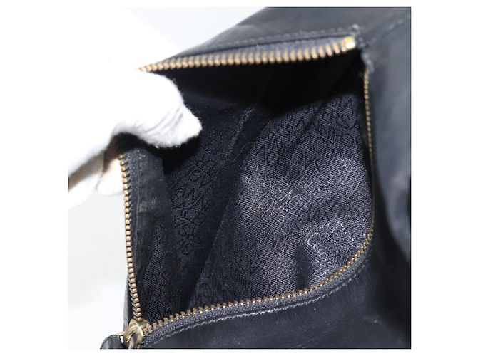 Gianni Versace Rucksack Leder Schwarz Gold - Ansicht 20