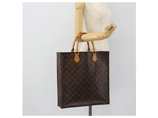 LOUIS VUITTON Monogram Sac Plat Hand Bag M51140 LV - vista 21