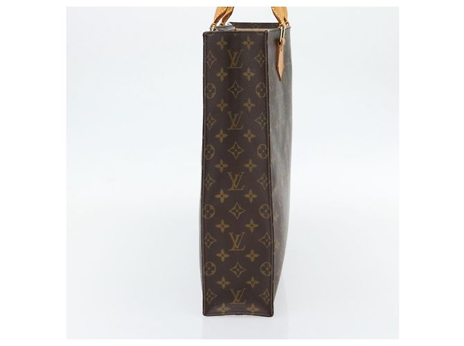 LOUIS VUITTON Monogram Sac Plat Hand Bag M51140 LV - vista 3