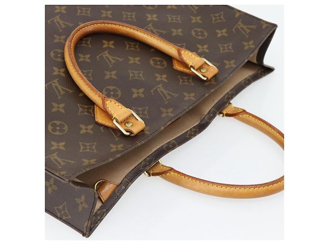 LOUIS VUITTON Monogram Sac Plat Hand Bag M51140 LV - vista 6