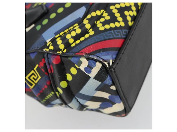 Gianni Versace Hand Bag Leather 2way Multicolor Silver - vista 15