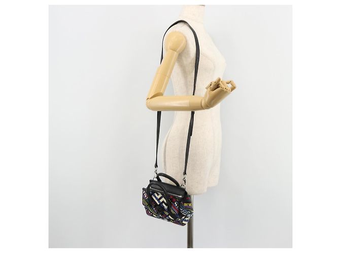 Gianni Versace Hand Bag Leather 2way Multicolor Silver - vista 25