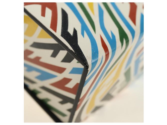 FENDI Zucca Canvas Vertigo Shoulder Bag PVC Multicolor Silver - vista 16