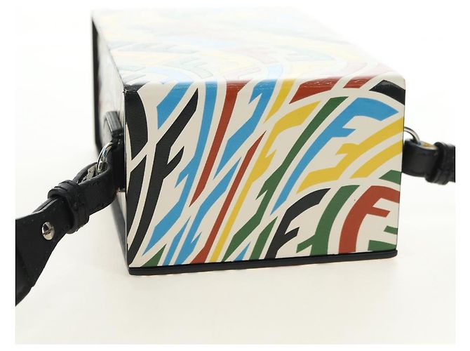 FENDI Zucca Canvas Vertigo Shoulder Bag PVC Multicolor Silver - vista 19