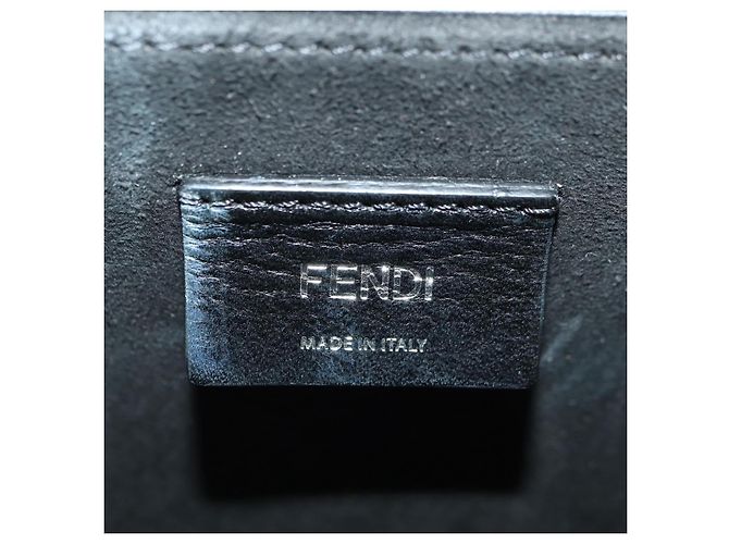 FENDI Zucca Canvas Vertigo Shoulder Bag PVC Multicolor Silver - vista 21
