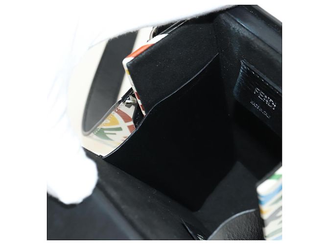 FENDI Zucca Canvas Vertigo Shoulder Bag PVC Multicolor Silver - vista 23