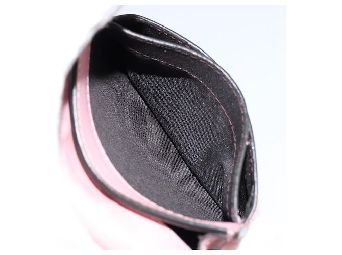 FENDI Shoulder Pouch Leather Pink Silver - vista 22