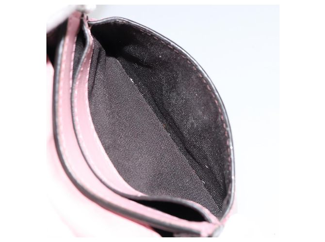 FENDI Shoulder Pouch Leather Pink Silver - vista 23