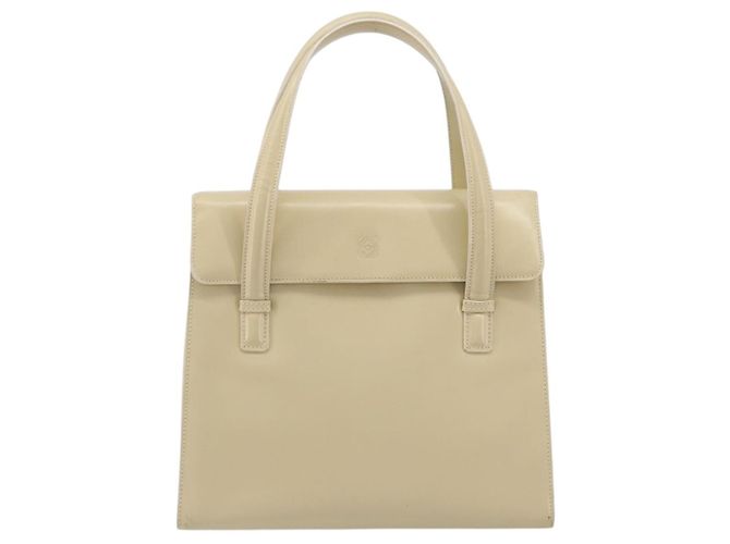 LOEWE Handtasche Leder 2way Elfenbein Gold - Ansicht 13