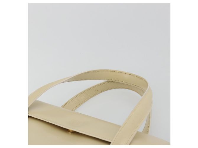 LOEWE Handtasche Leder 2way Elfenbein Gold - Ansicht 14