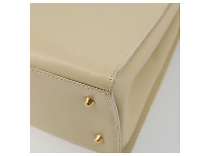 LOEWE Handtasche Leder 2way Elfenbein Gold - Ansicht 16