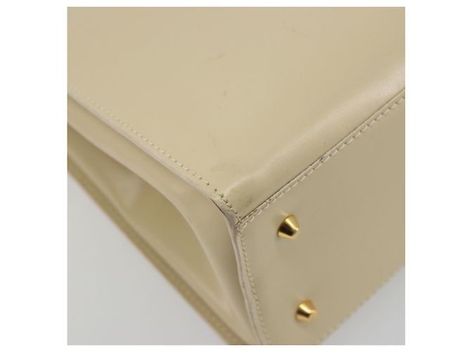 LOEWE Handtasche Leder 2way Elfenbein Gold - Ansicht 17