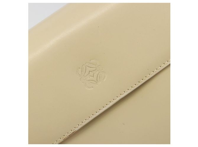 LOEWE Handtasche Leder 2way Elfenbein Gold - Ansicht 18