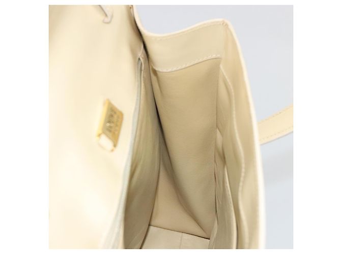 LOEWE Handtasche Leder 2way Elfenbein Gold - Ansicht 20