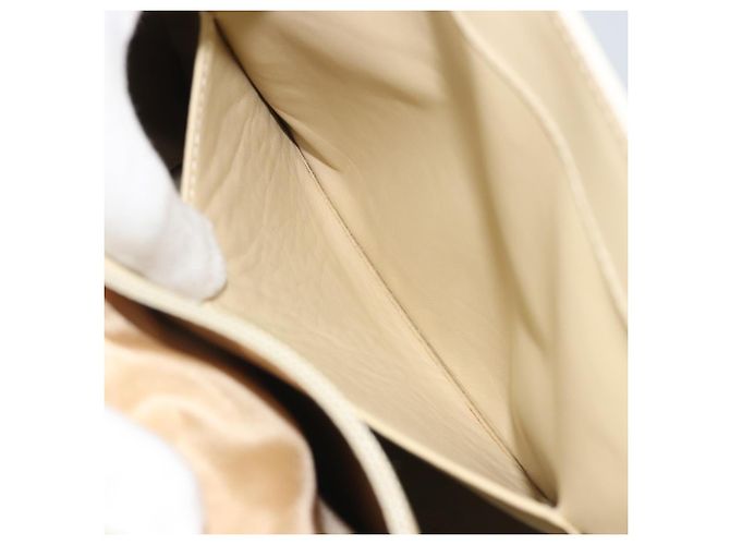 LOEWE Handtasche Leder 2way Elfenbein Gold - Ansicht 24