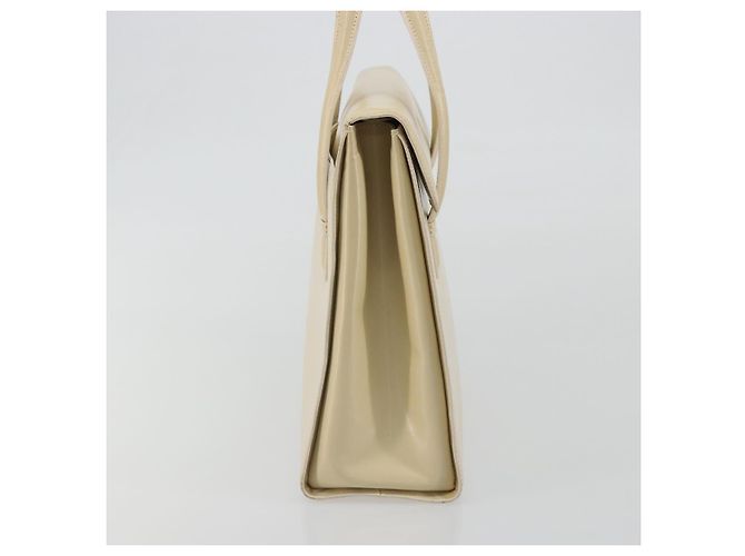 LOEWE Handtasche Leder 2way Elfenbein Gold - Ansicht 4