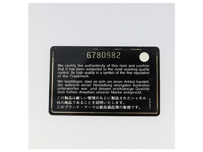 CHANEL Card Case Leather Black CC - vista 12