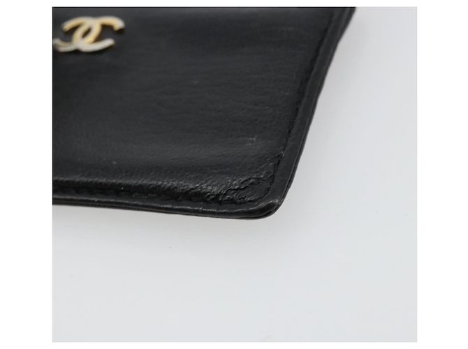 CHANEL Card Case Leather Black CC - vista 7