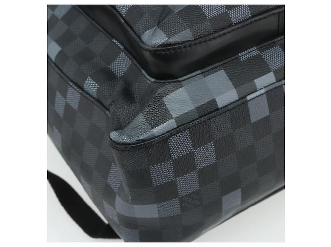 LOUIS VUITTON Damier Graphite Pixel George Backpack N40084 LV - vista 16