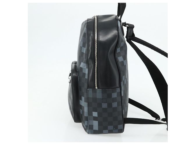 LOUIS VUITTON Damier Graphite Pixel George Backpack N40084 LV - vista 4