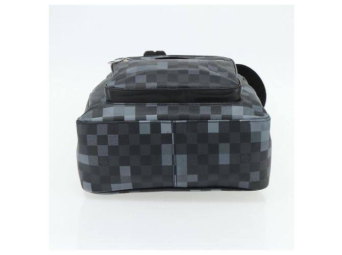 LOUIS VUITTON Damier Graphite Pixel George Backpack N40084 LV - vista 5