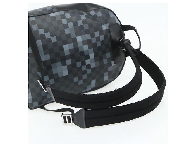LOUIS VUITTON Damier Graphite Pixel George Backpack N40084 LV - vista 8