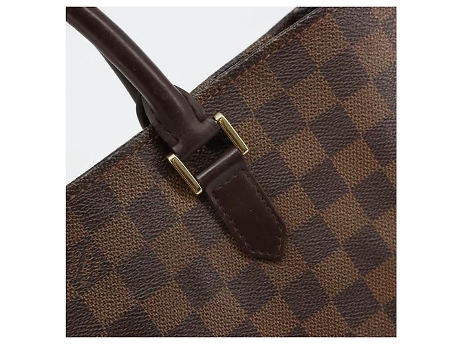 LOUIS VUITTON Damier Ebene Sac Plat Hand Bag N51140 LV - vista 10