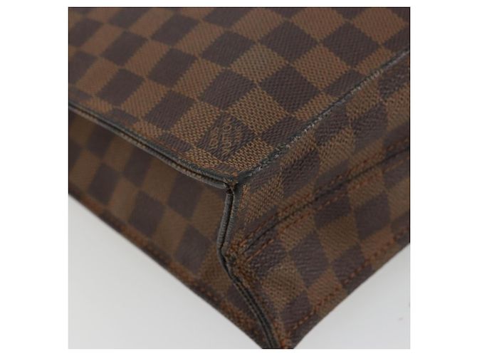 LOUIS VUITTON Damier Ebene Sac Plat Hand Bag N51140 LV - vista 14