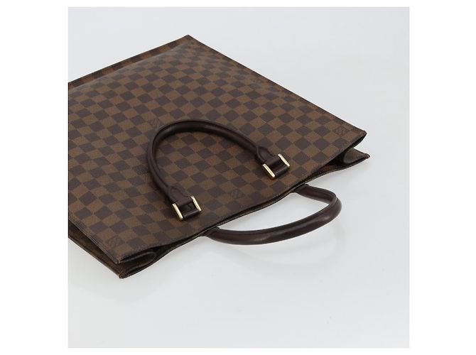 LOUIS VUITTON Damier Ebene Sac Plat Hand Bag N51140 LV - vista 6