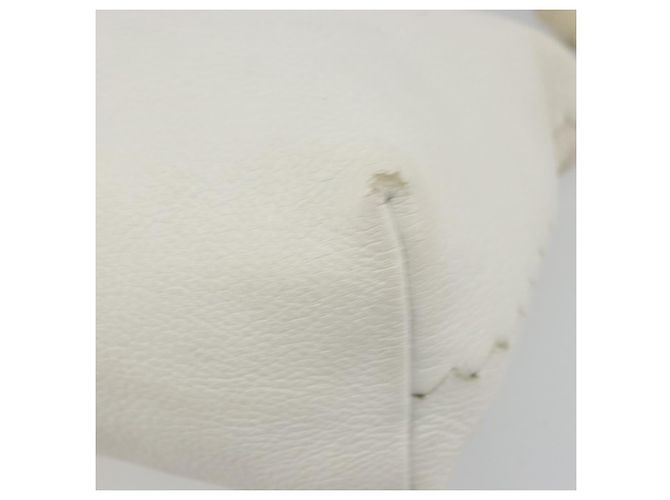 BOTTEGA VENETA Hand Bag Leather White Silver - vista 14