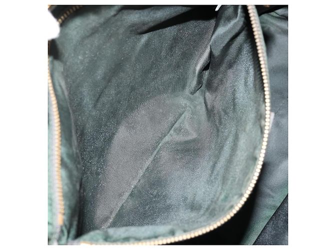 PRADA Tote Bag Nylon Grün Gold - Ansicht 22