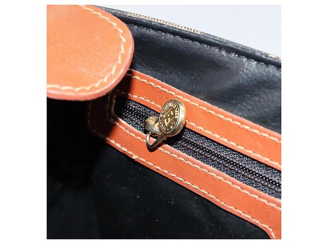 FENDI Pecan Canvas Shoulder Bag PVC Black Brown - vista 20