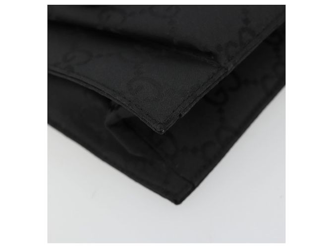 GUCCI Bolso de hombro de piel grabada Negro Plata 001 3158 - vista 15