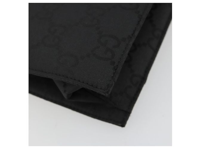 GUCCI Bolso de hombro de piel grabada Negro Plata 001 3158 - vista 17