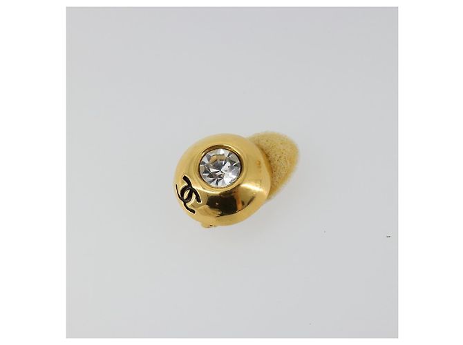 CHANEL Earring metal Gold Tone CC - vista 6