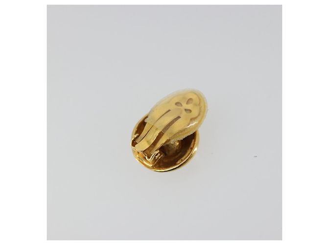 CHANEL Earring metal Gold Tone CC - vista 7