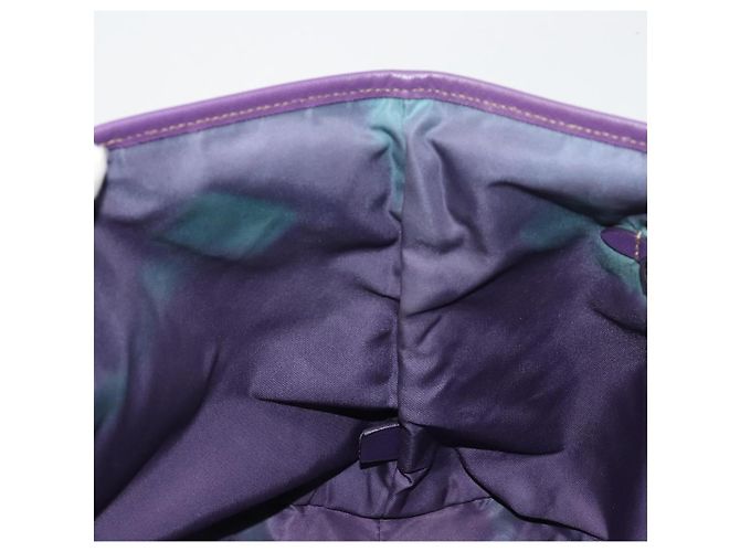 PRADA Tote Bag Nylon Purple Silver - vista 22