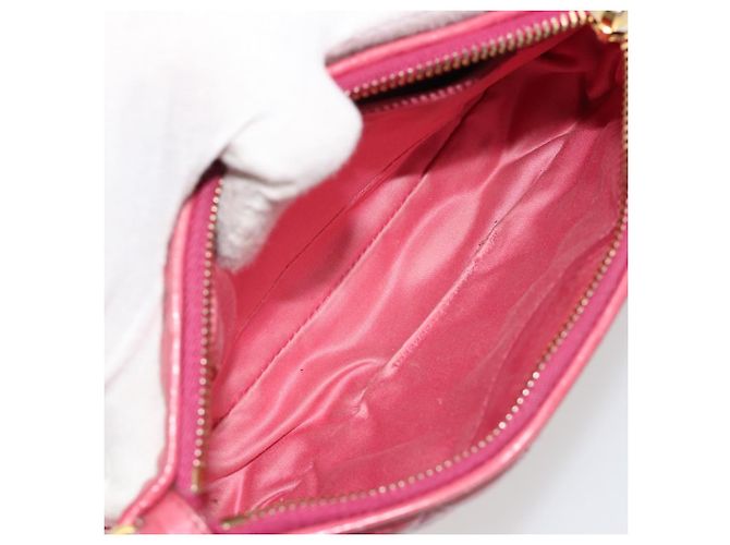 Miu Miu Pouch Leather Pink Gold - vista 10