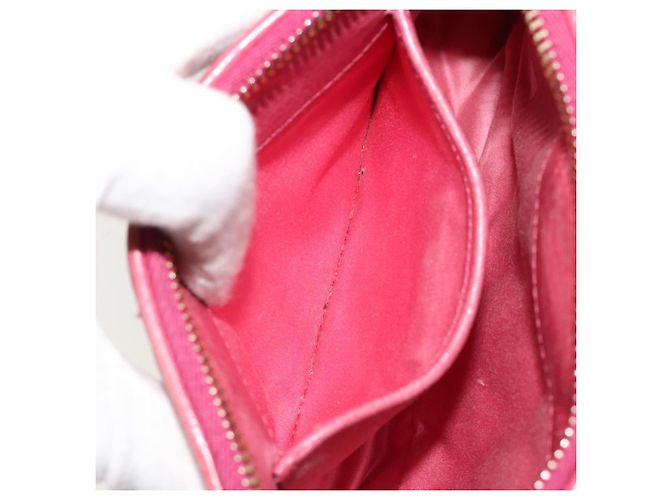 Miu Miu Pouch Leather Pink Gold - vista 11