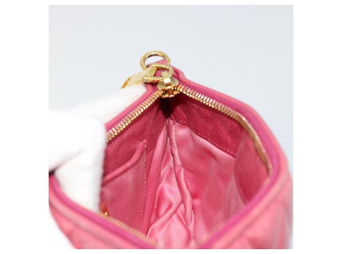 Miu Miu Pouch Leather Pink Gold - vista 19