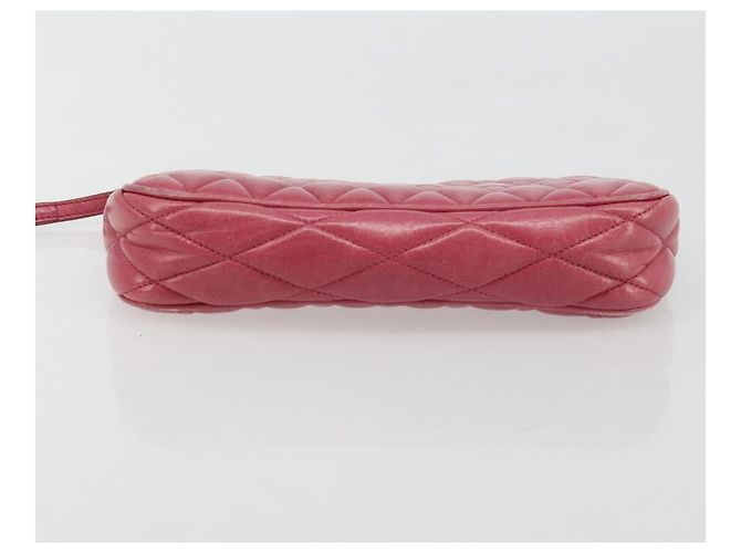 Miu Miu Pouch Leather Pink Gold - vista 6