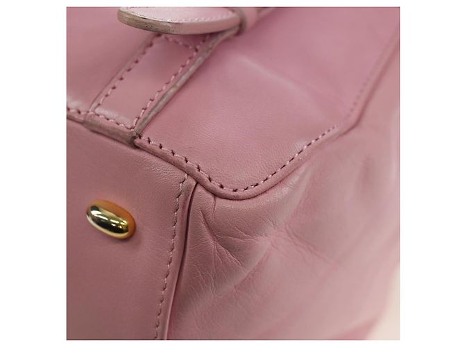 Céline CELINE Backpack Leather Pink Gold - vista 19
