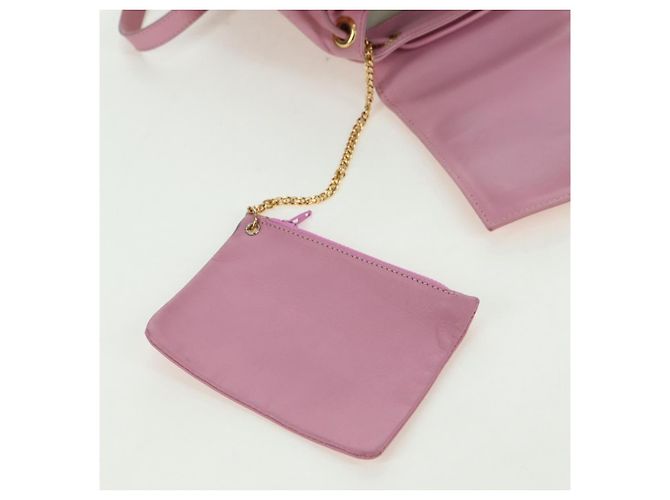 Céline CELINE Backpack Leather Pink Gold - vista 23