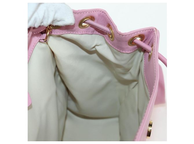 Céline CELINE Backpack Leather Pink Gold - vista 27