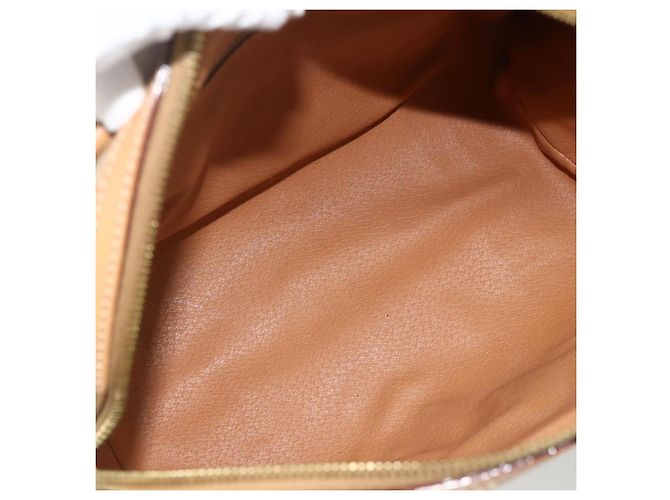 Céline CELINE Macadam Canvas Hand Bag PVC 2way Beige Gold - vista 19