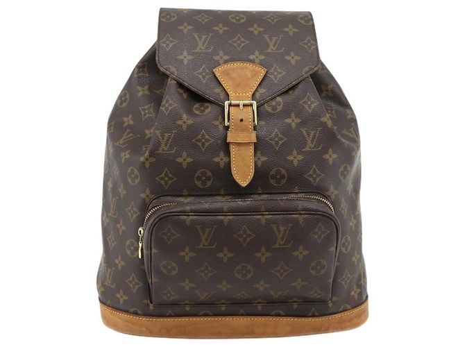 LOUIS VUITTON Monogram Montsouris GM Backpack M51135 LV - vista 13