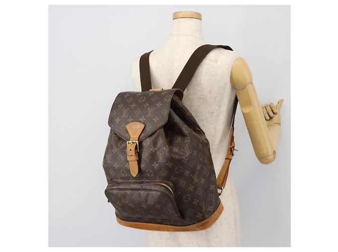 LOUIS VUITTON Monogram Montsouris GM Backpack M51135 LV - vista 26