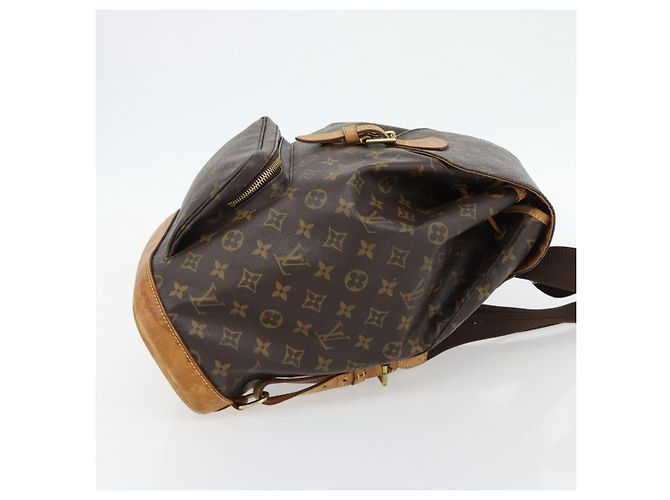 LOUIS VUITTON Monogram Montsouris GM Backpack M51135 LV - vista 4